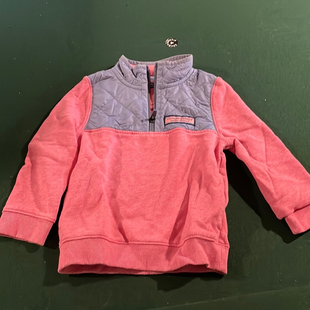 Kids pink and blue Vineyard Vines Shep Shirt 4T